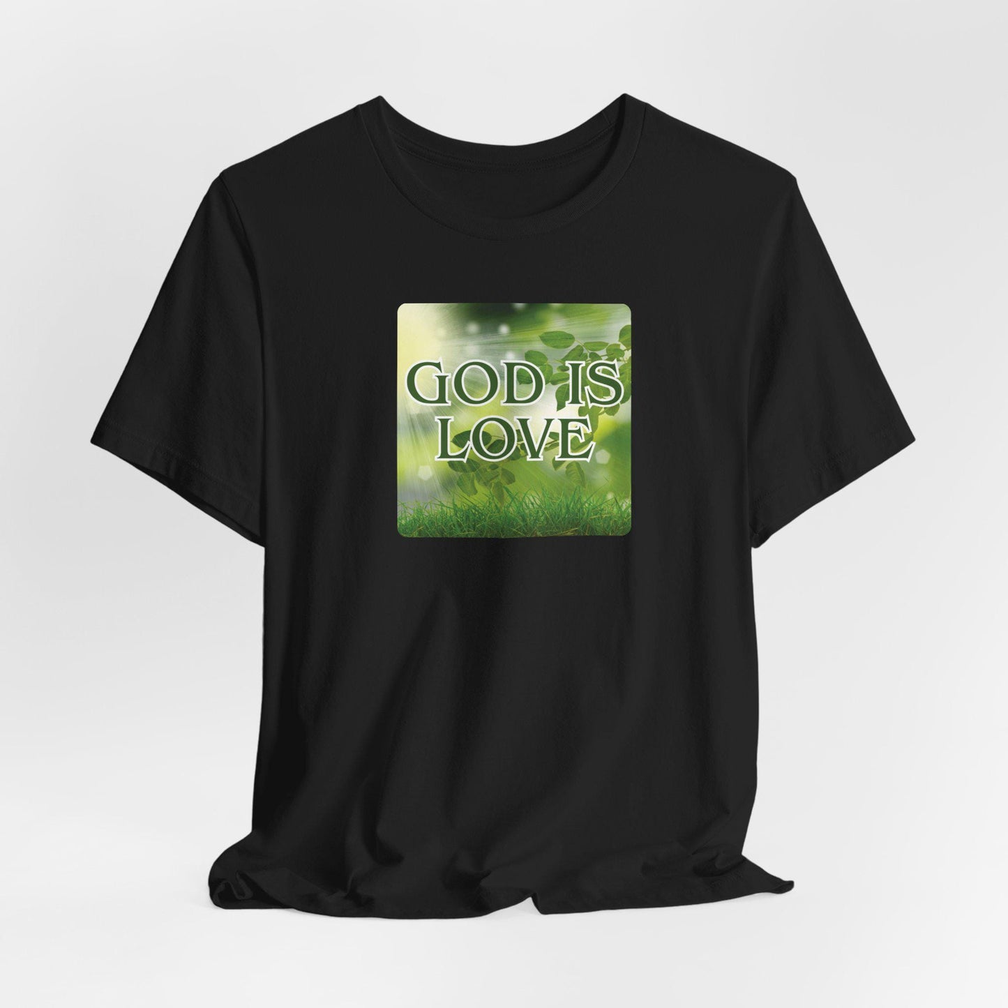 Men's God is Love Faith-Based Tee