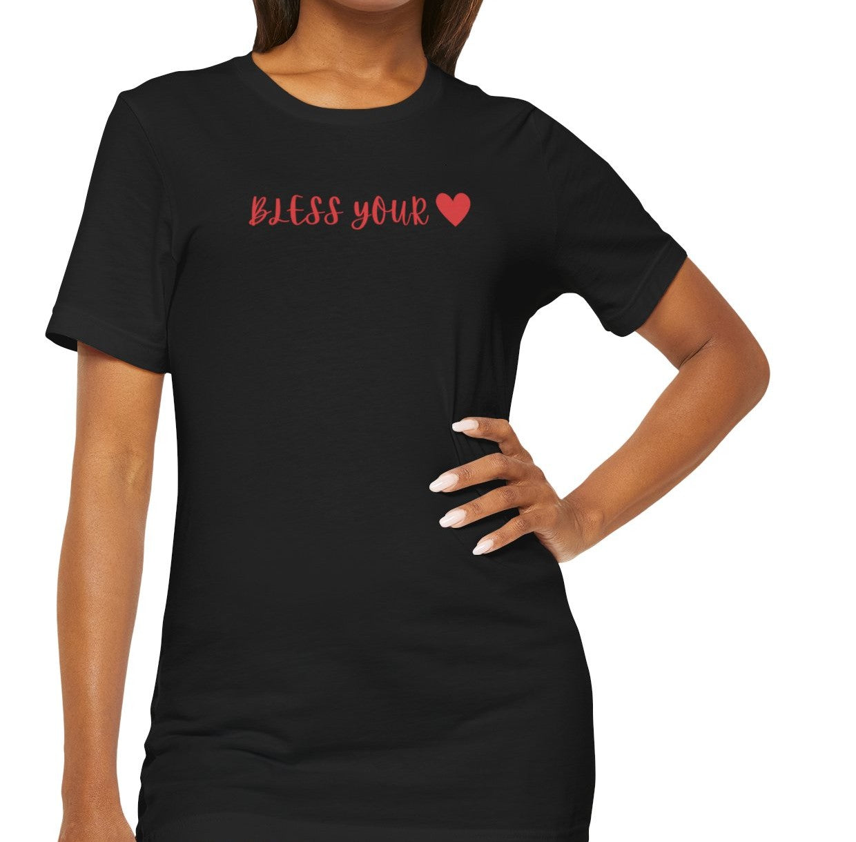Women's Bless Your Heart Jersey Short Sleeve Tee