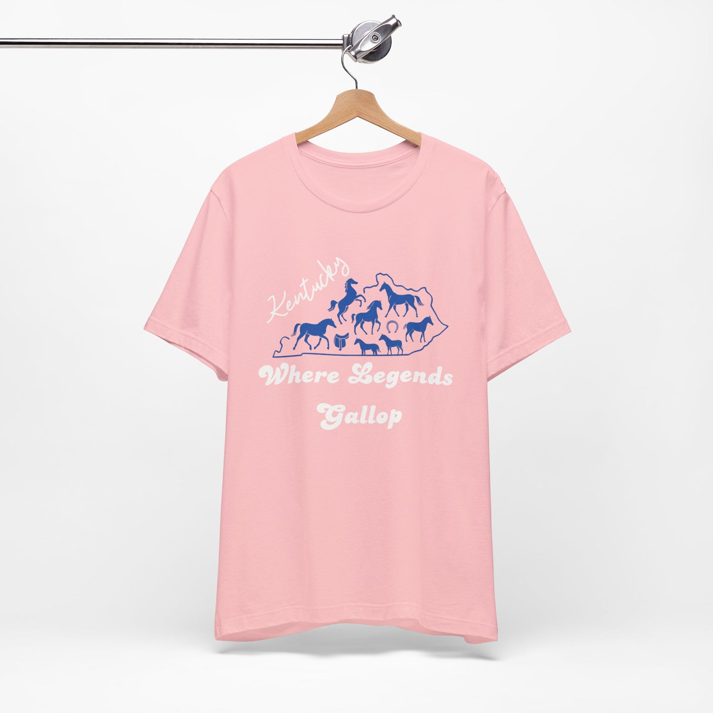 Kentucky Horse Tee, Where Legends Gallop, Sz. S-5XL