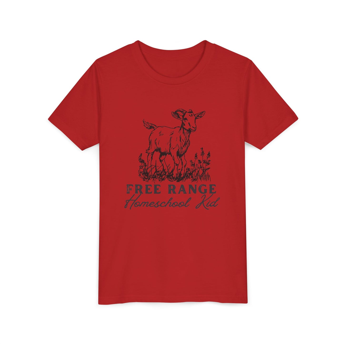 Free Range Kid Youth Short Sleeve Tee Sz. S-XL