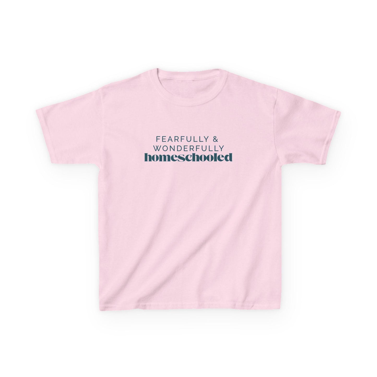 Kids Fearfully and Wonderfully Homeschooled Heavy Cotton™ Tee