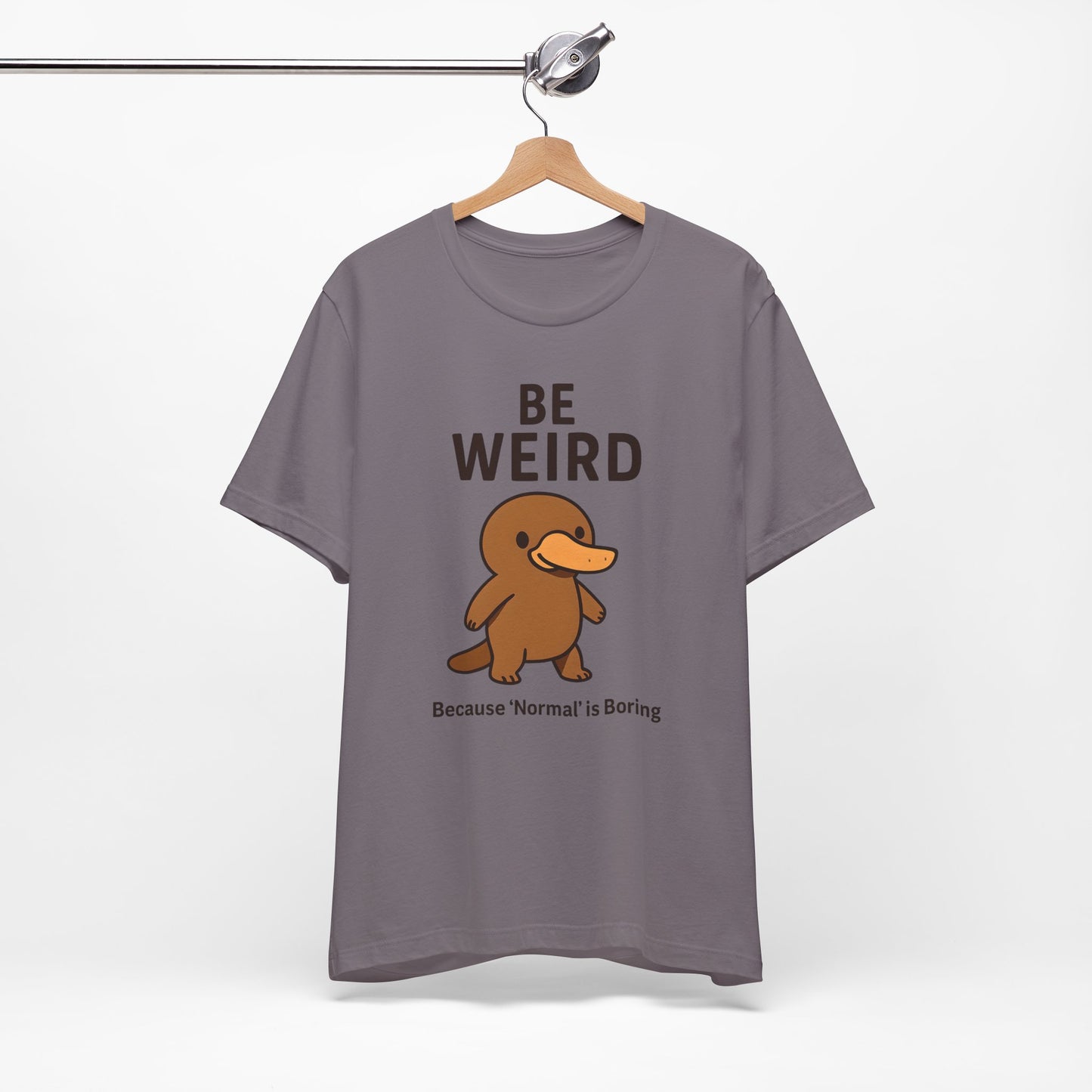 Men's Be Weird Jersey Short Sleeve Tee Sz. S-5XL