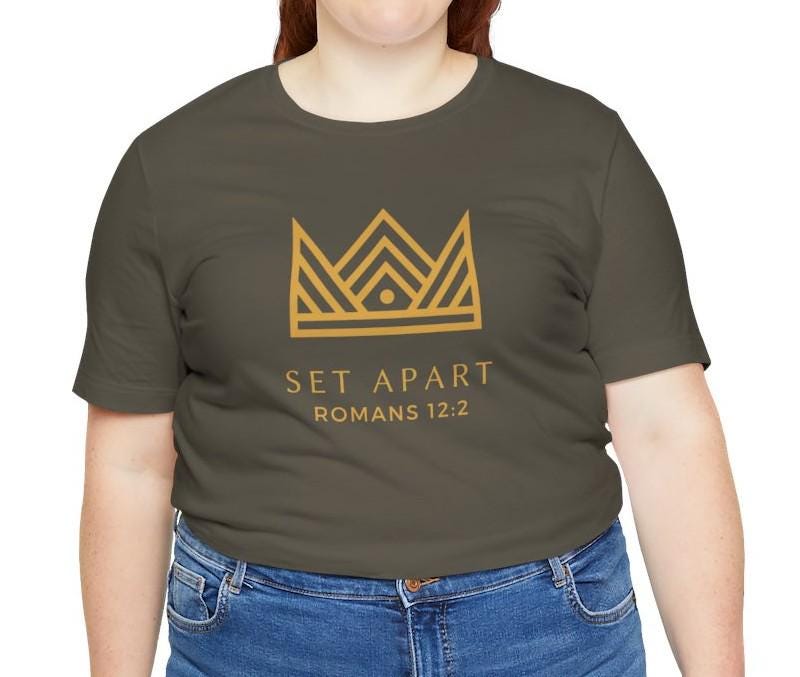 Women's Christian Set Apart Tee