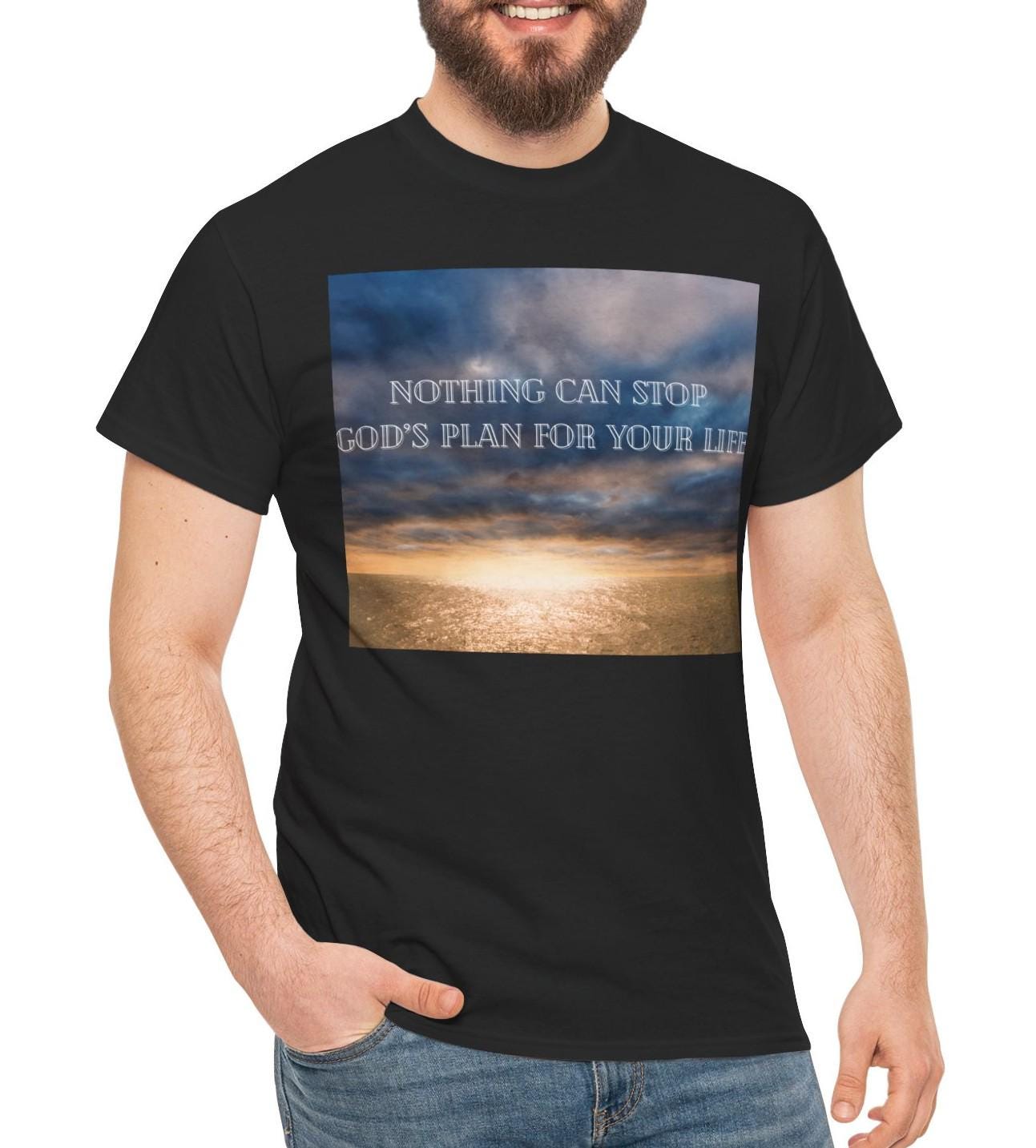 Men's God Has a Plan Cotton Tee