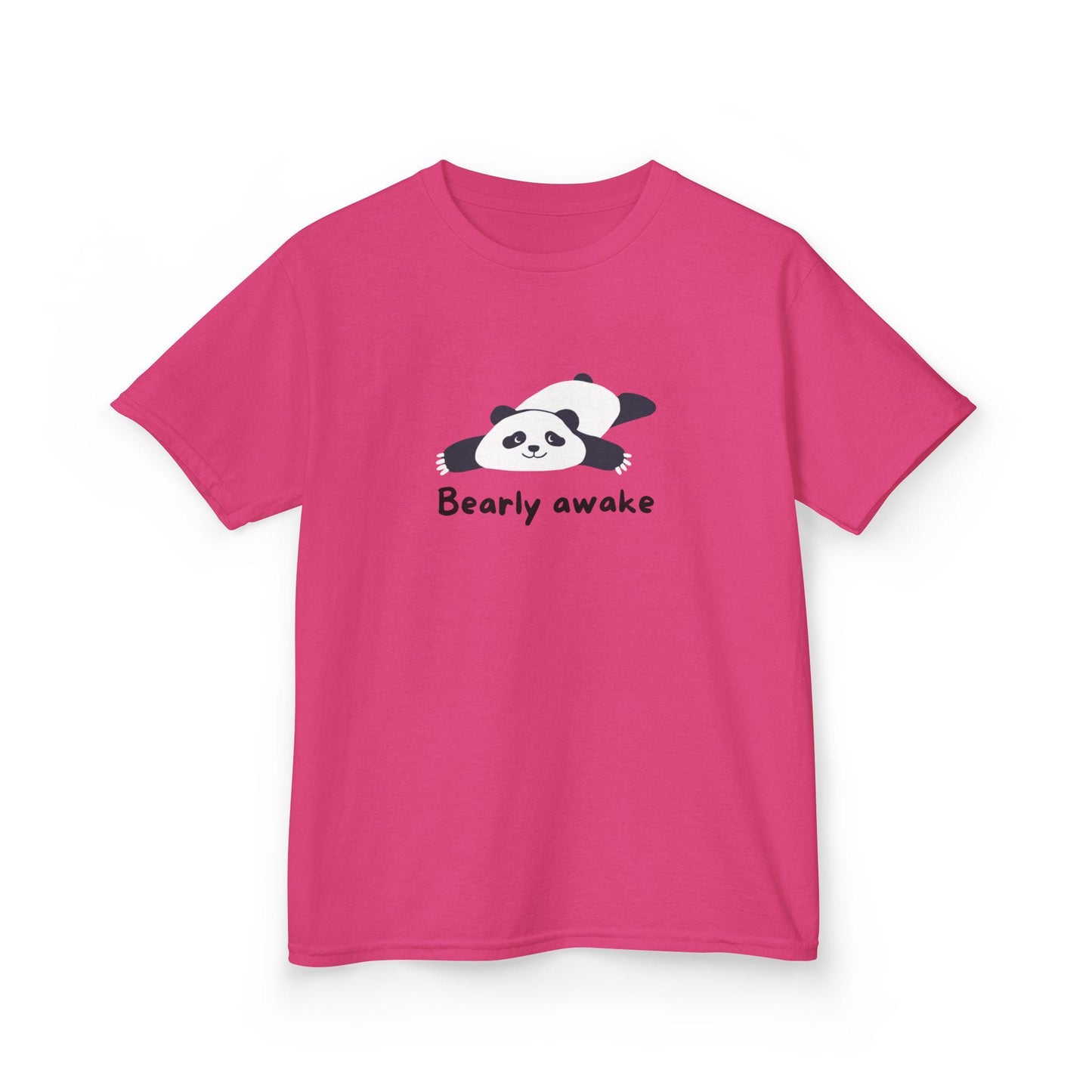 Kids Bearly Awake Panda Heavy Cotton™ Tee