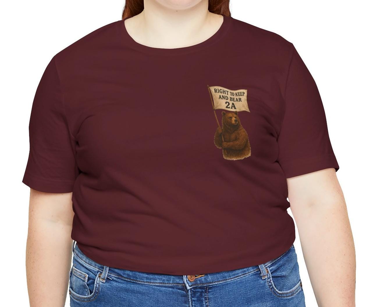 Right to Keep and Bear 2A Patriotic T-Shirt