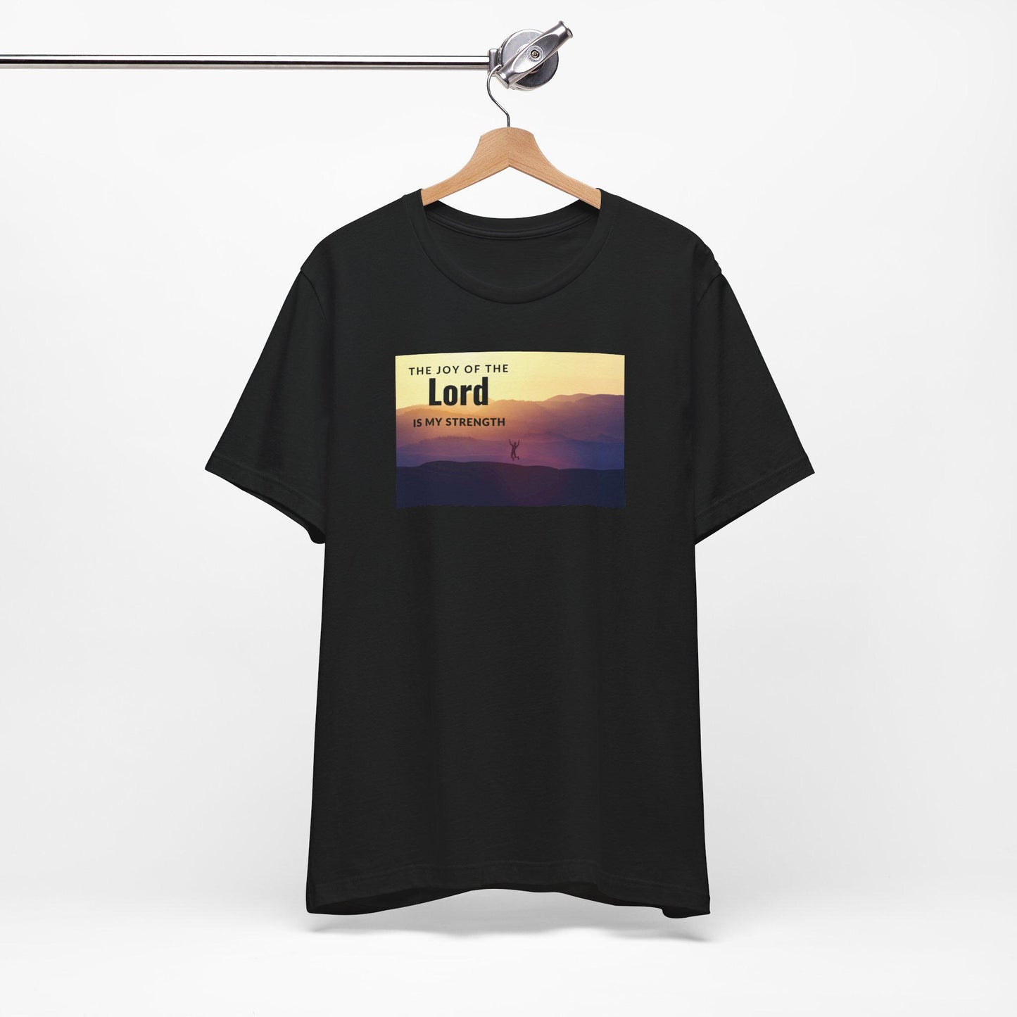 Women's the Joy of the Lord is My Strength Christian Tee