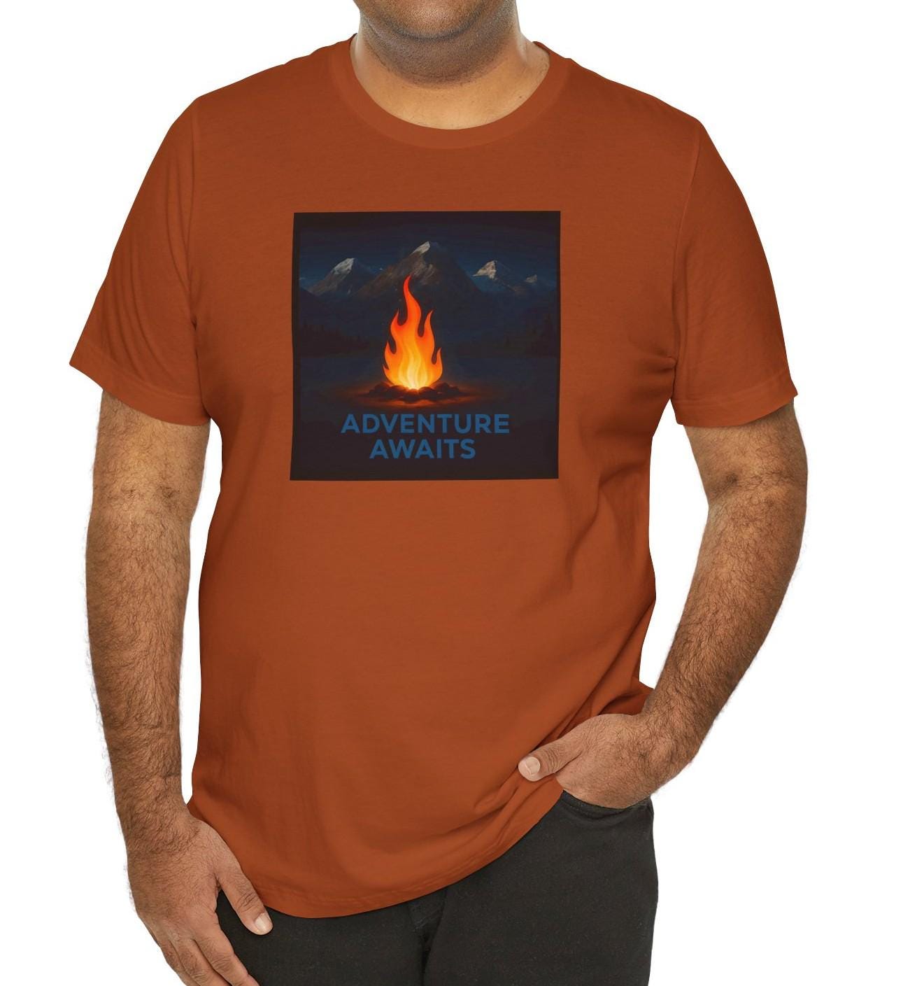 Men's Adventure Awaits Jersey Short Sleeve Tee