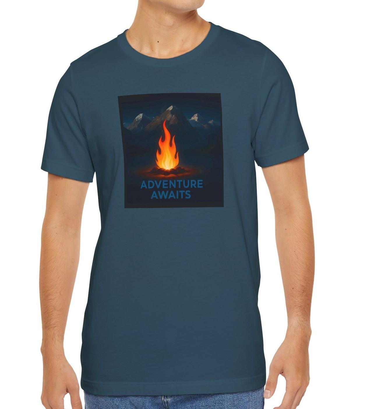 Men's Adventure Awaits Jersey Short Sleeve Tee