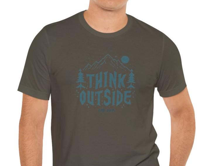 Men's Think Outside Jersey Short Sleeve Tee