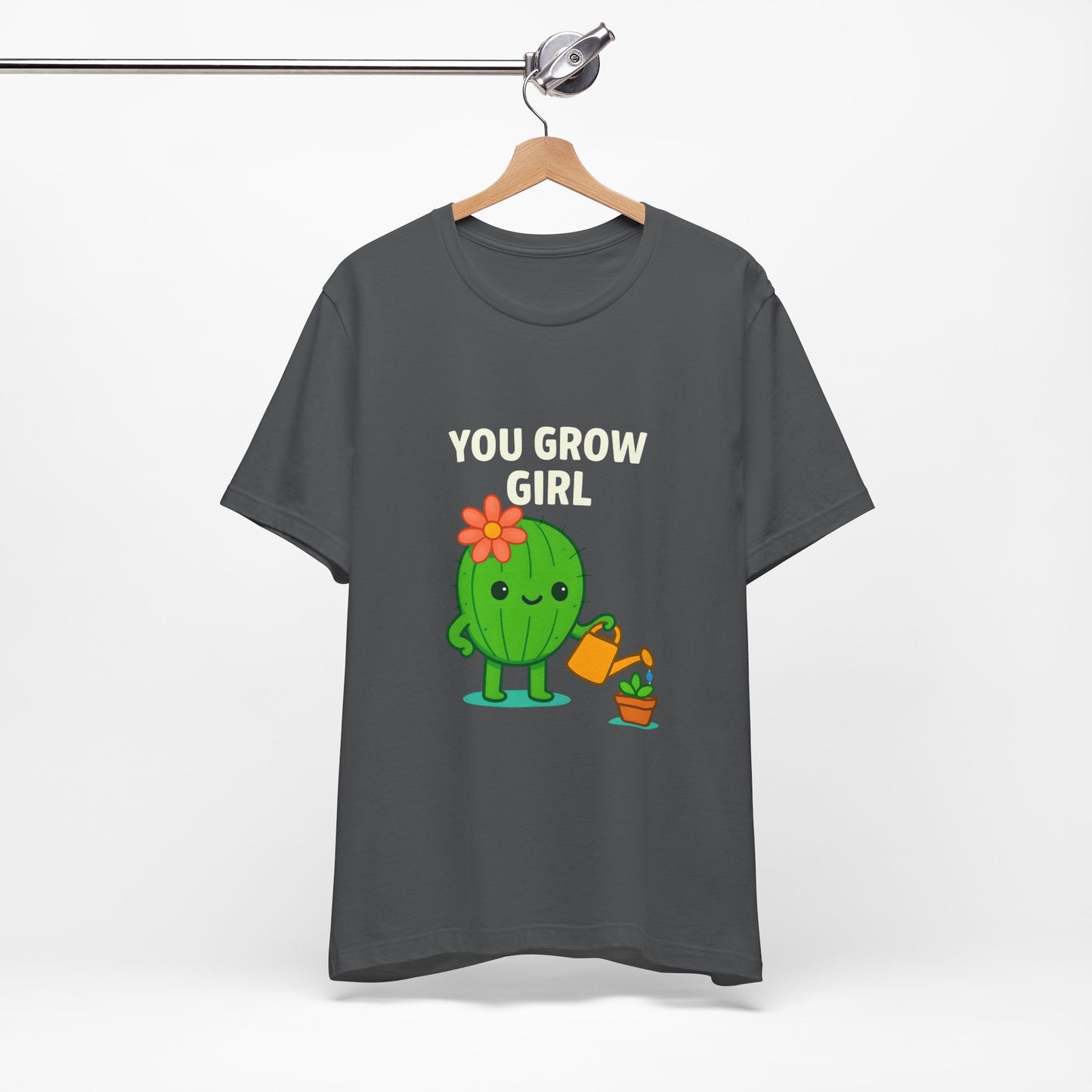 Women's Plant -You Grow Girl Jersey Short Sleeve Tee Sz. S-5XL