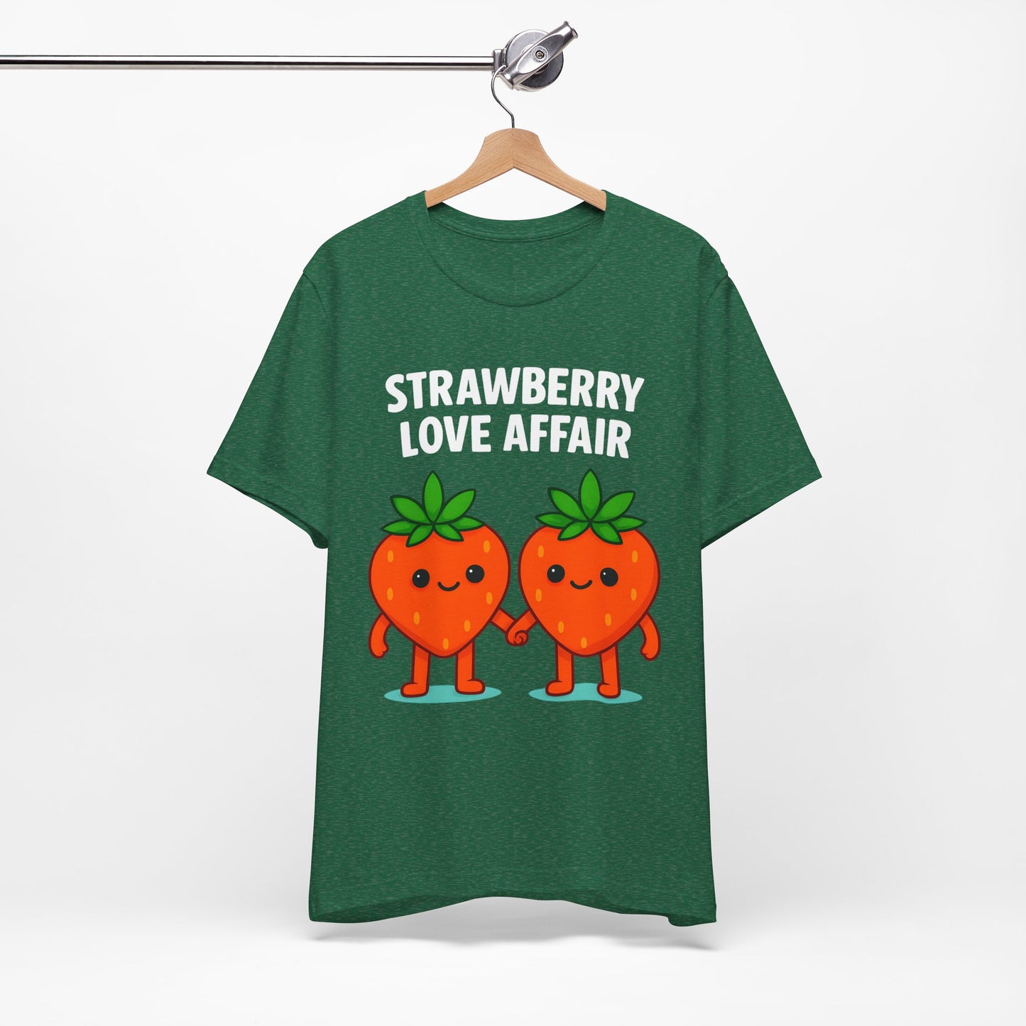 Strawberry Love Affair Jersey Short Sleeve Tee