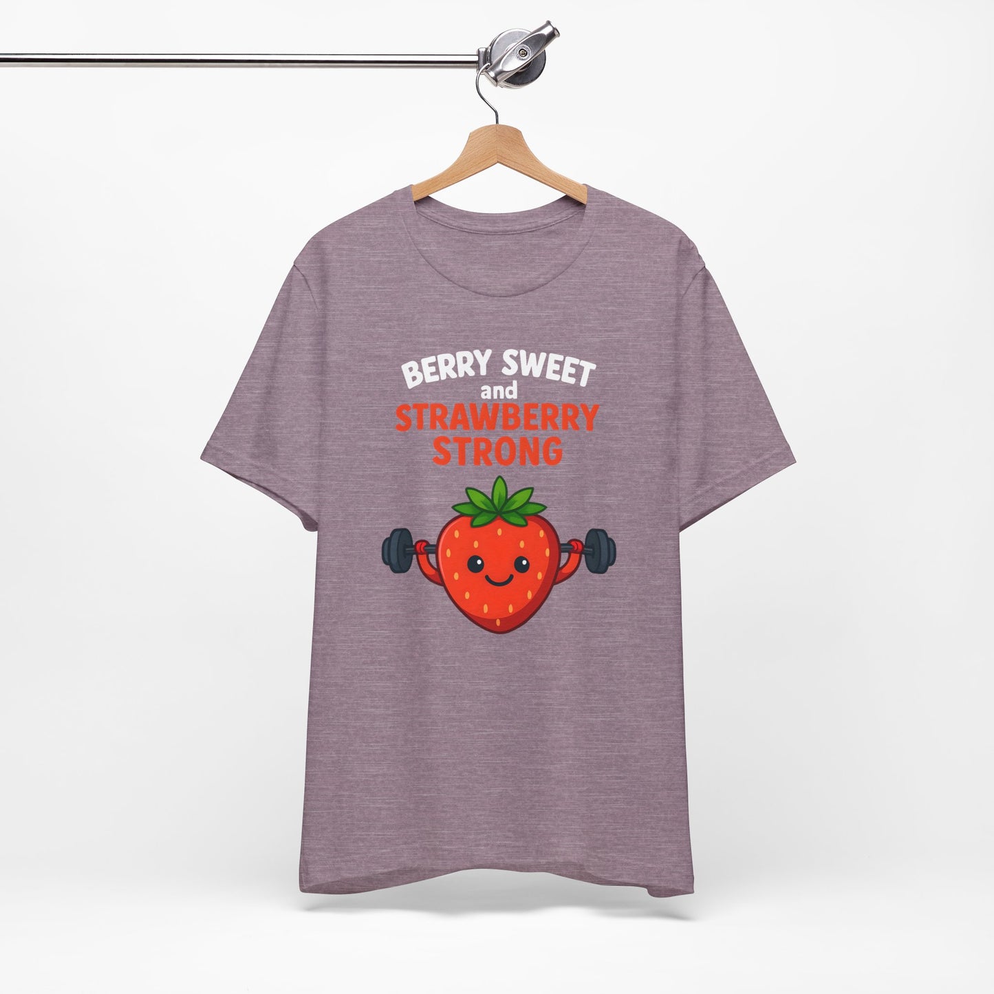Strawberry Strong Jersey Short Sleeve Tee Sz. S-5XL