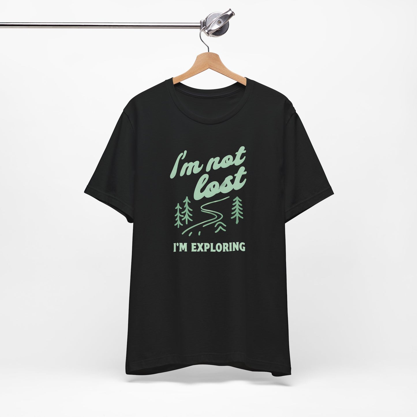 Men's I'm Exploring Jersey Short Sleeve Tee, XS-5X
