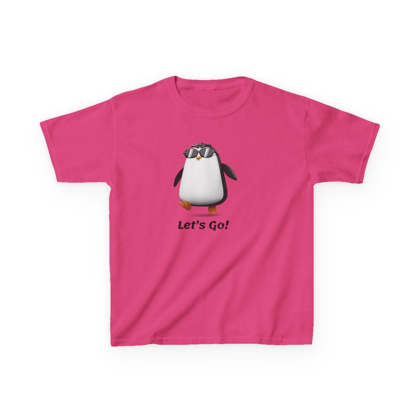 Kids Penguin Tee, Let's Go Shirt