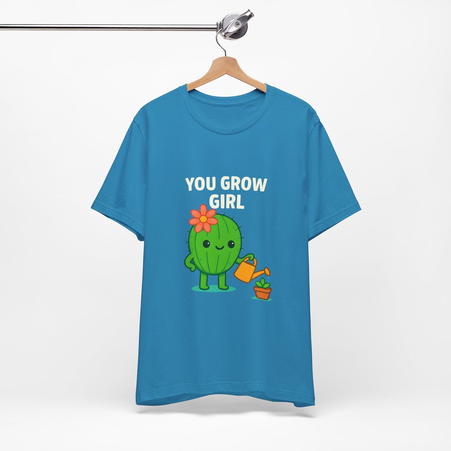 Women's Plant -You Grow Girl Jersey Short Sleeve Tee Sz. S-5XL