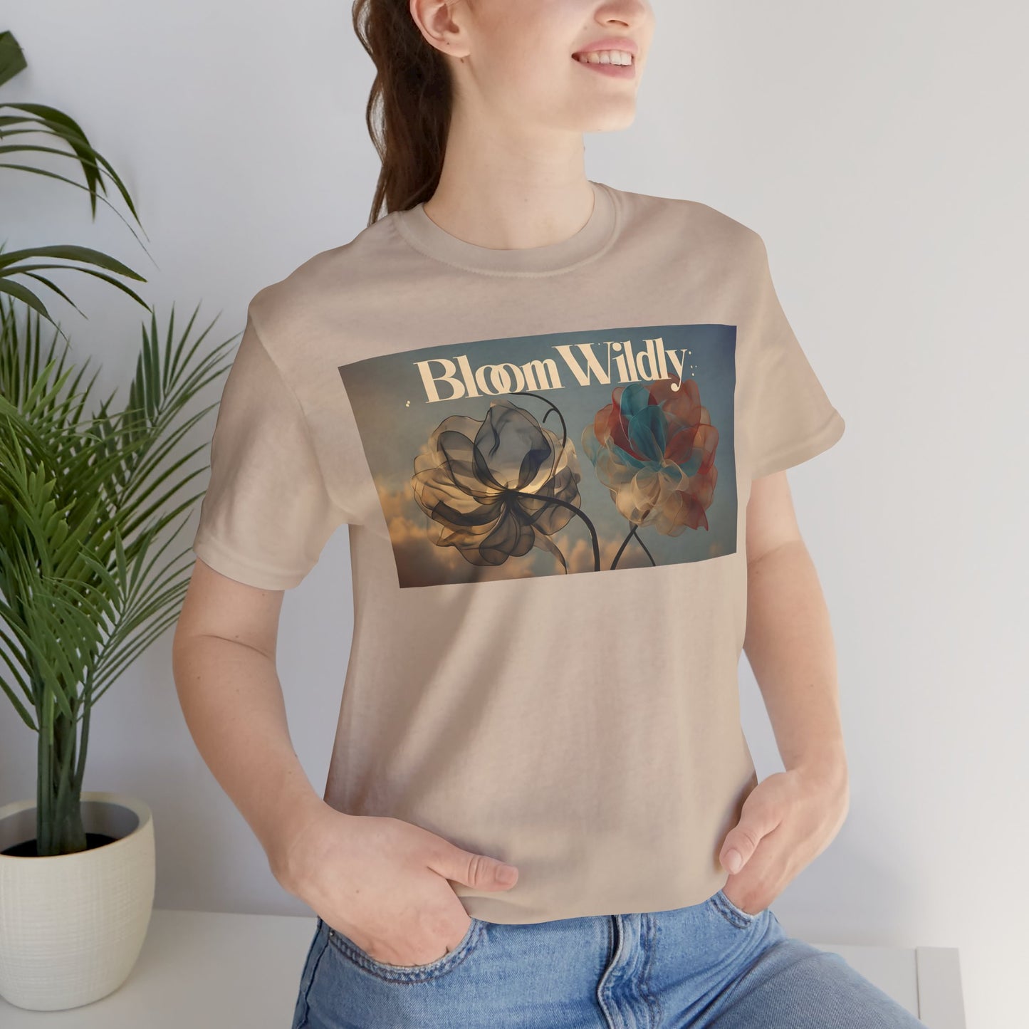 Women's Bloom Wildly Jersey Short Sleeve Tee