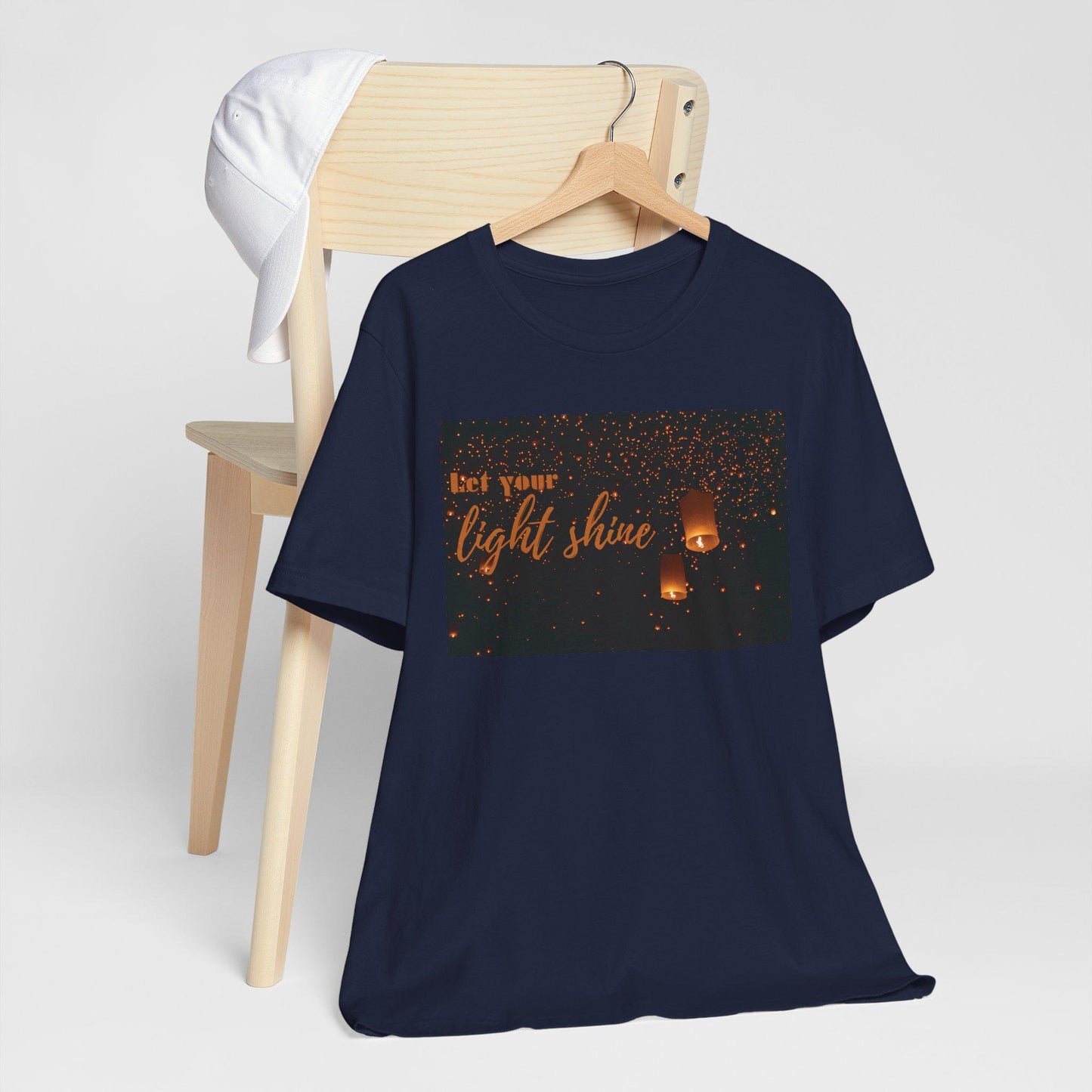 Men's Let Your Light Shine Jersey Short Sleeve Tee