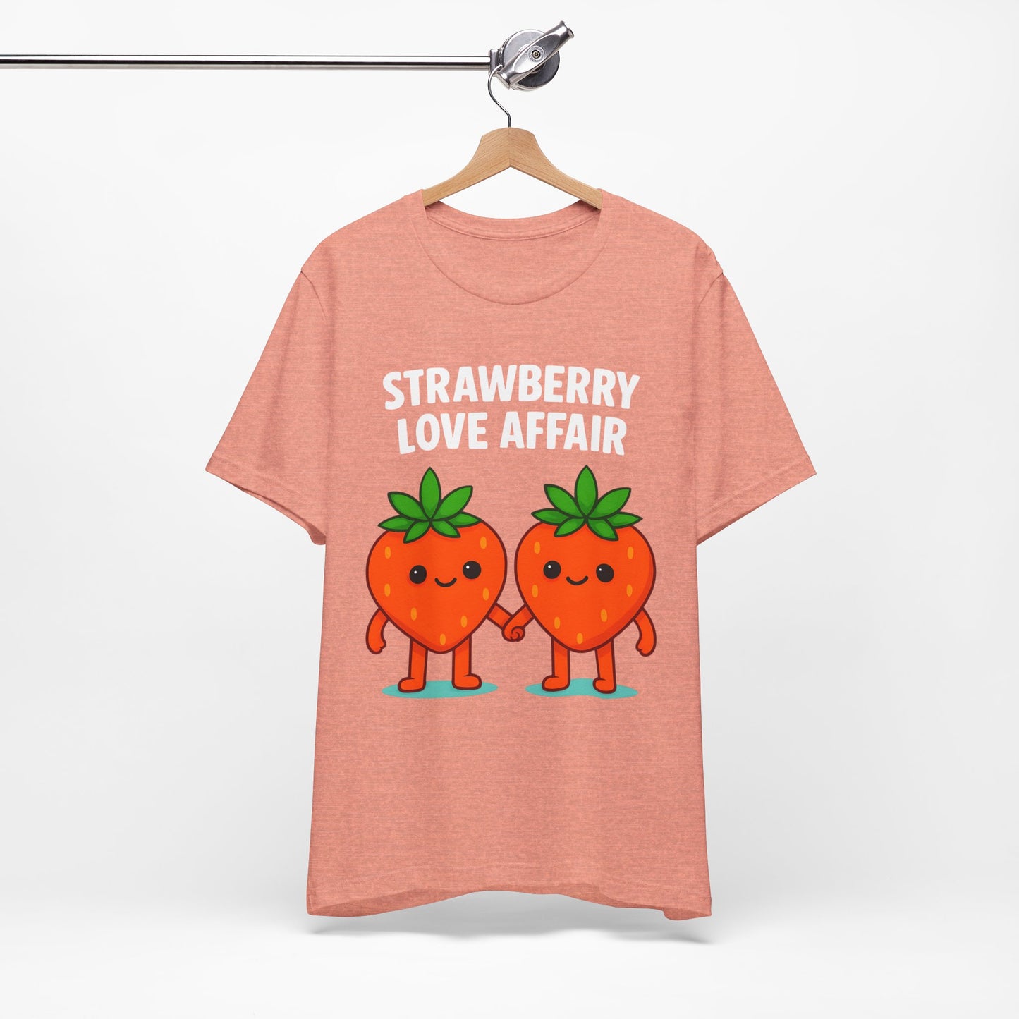 Strawberry Love Affair Jersey Short Sleeve Tee