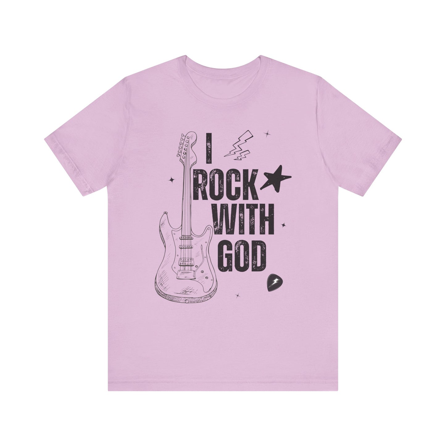 Women's I Rock With God Jersey Short Sleeve Tee