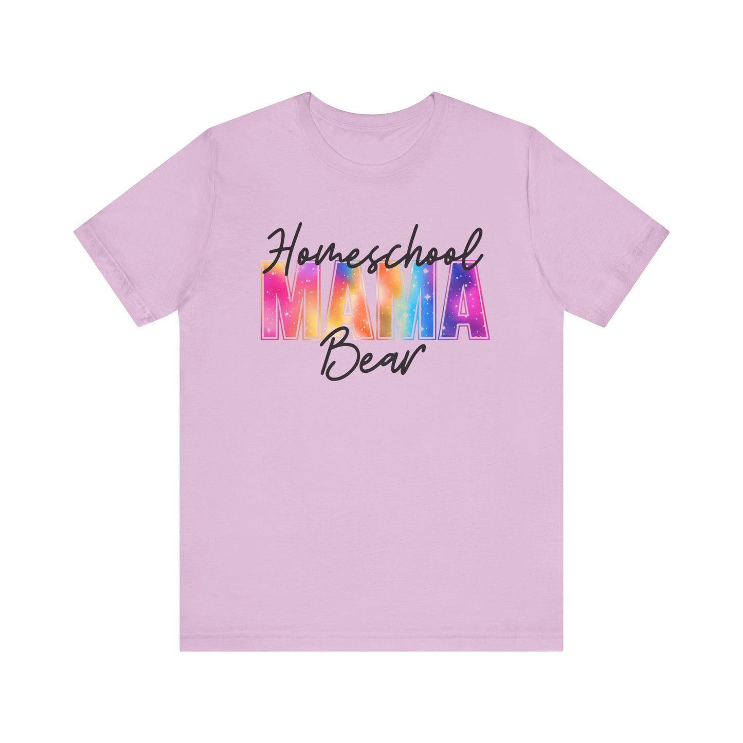 Homeschool Mama Bear Jersey Short Sleeve Tee Sz. S-5XL