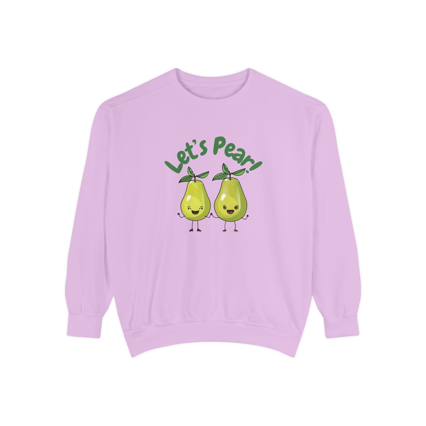 RBT Let's Pear Sweatshirt - Cute Registered Behavior Technician Gift, ABA Therapy Apparel, Funny Pear Design