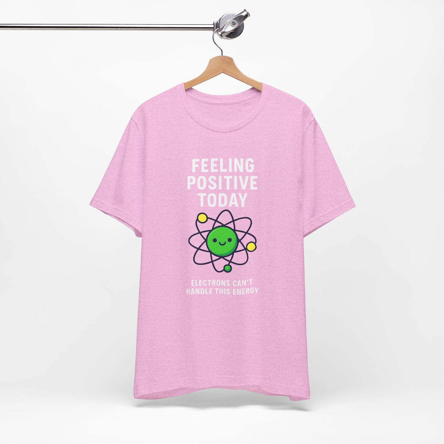 Women's Funny Atom Jersey Short Sleeve Tee Sz.S-5XL