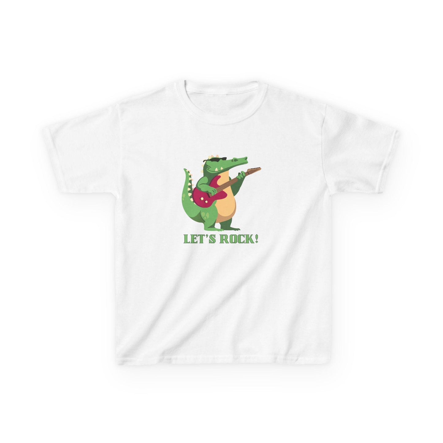 Kids Let's Rock Croc Heavy Cotton™ Tee