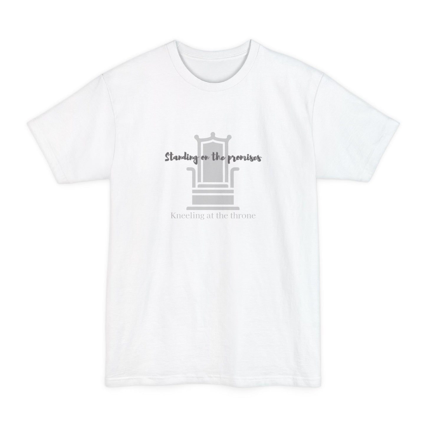 Standing on the Promises, Kneeling at the Throne Tall Tee