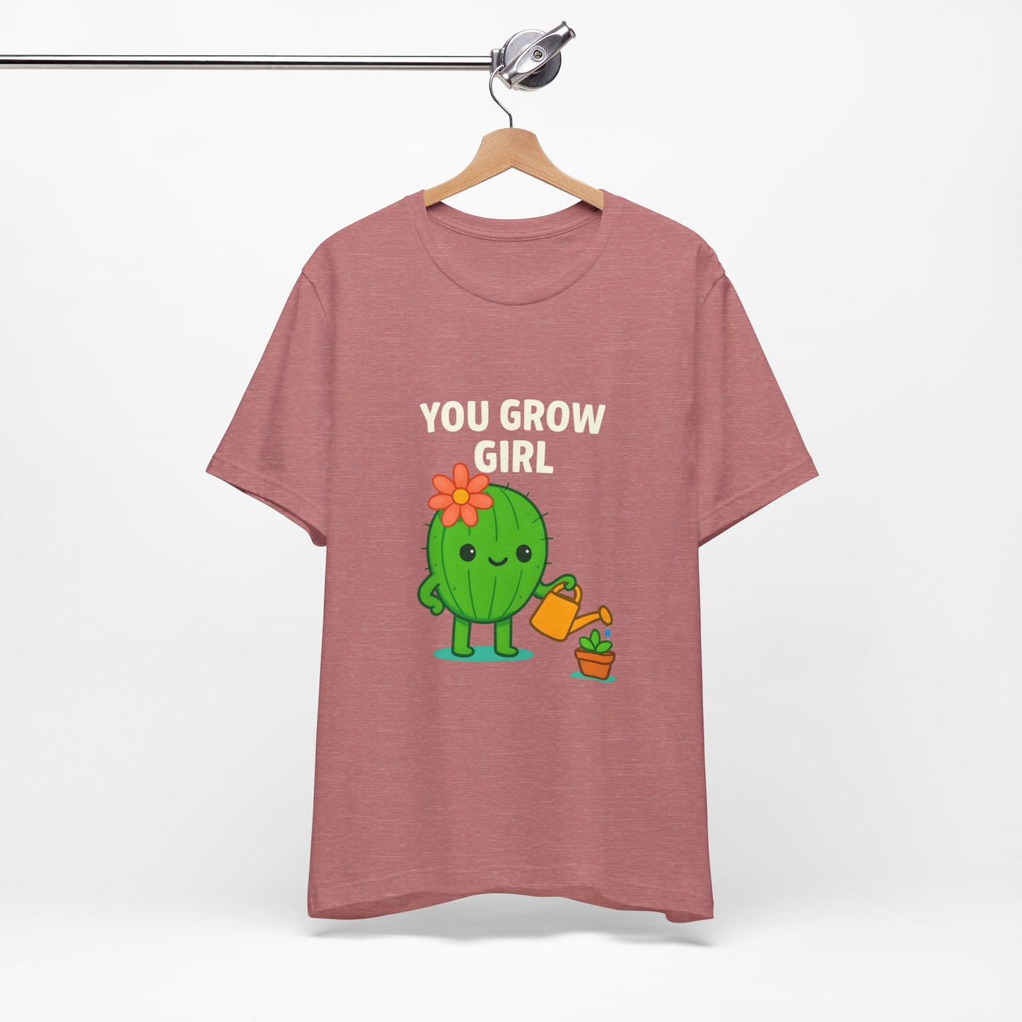 Women's Plant -You Grow Girl Jersey Short Sleeve Tee Sz. S-5XL