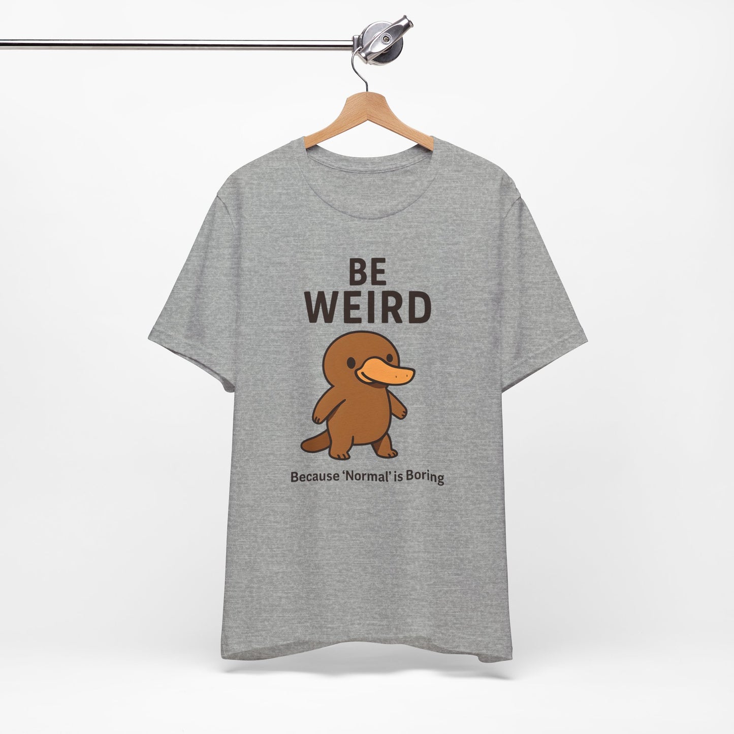 Men's Be Weird Jersey Short Sleeve Tee Sz. S-5XL