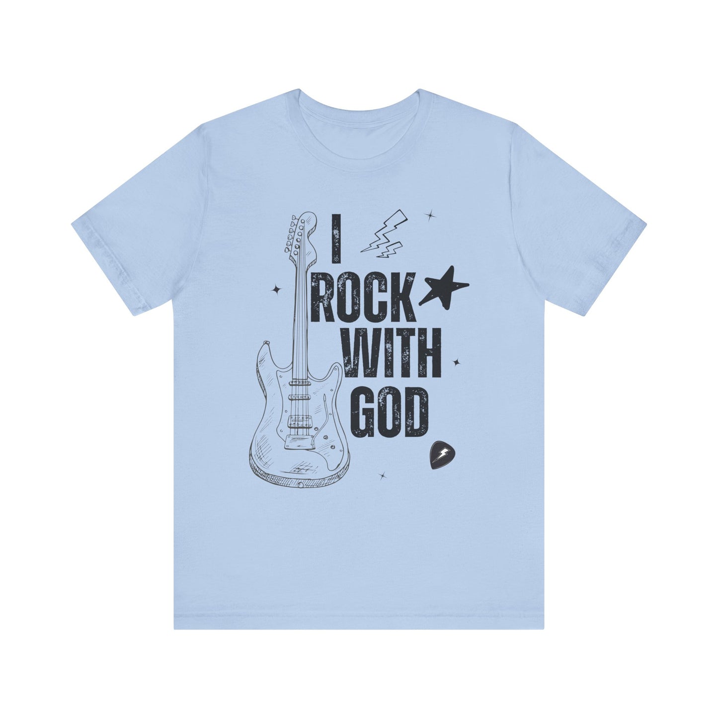 Women's I Rock With God Jersey Short Sleeve Tee