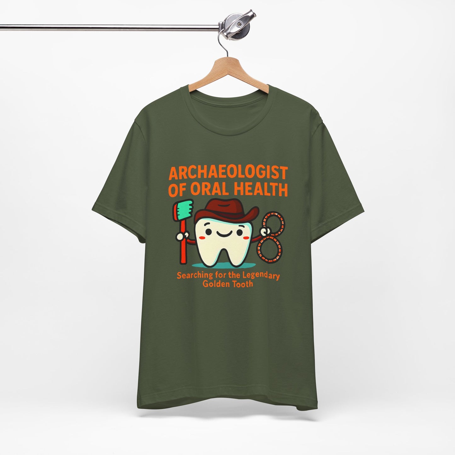 Archaeologist Dentist Jersey Short Sleeve Tee Sz. S-5XL