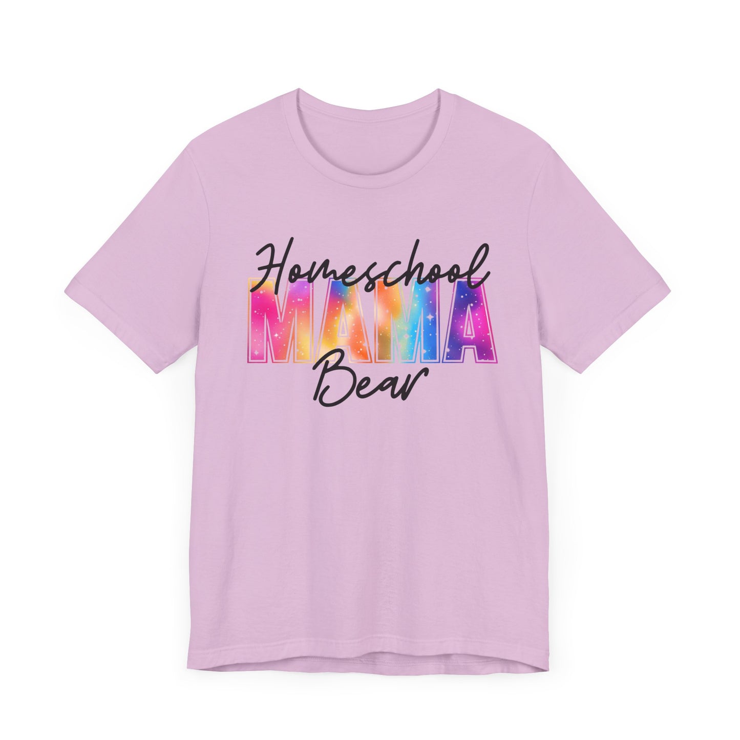 Homeschool Mama Bear Jersey Short Sleeve Tee Sz. S-5XL