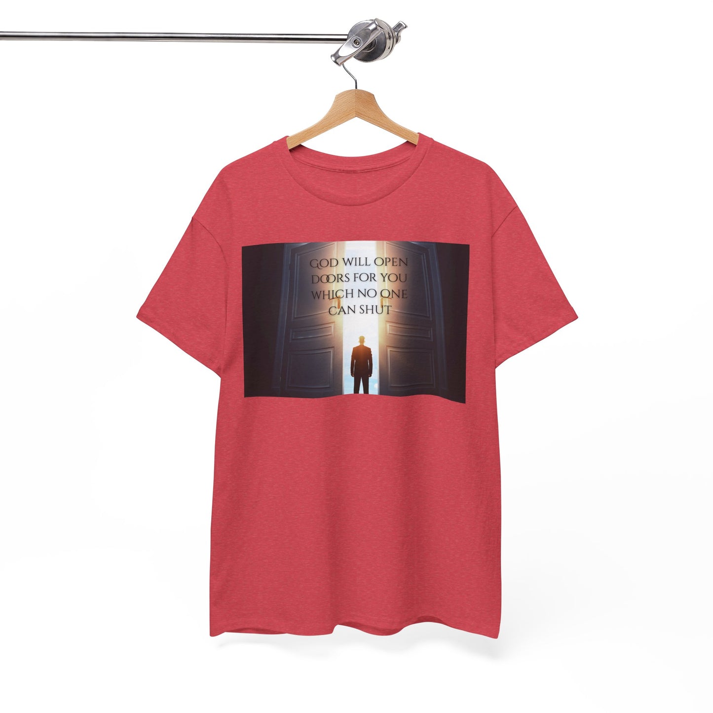 Men's God Will Open Doors Tee Sz. S-5XL