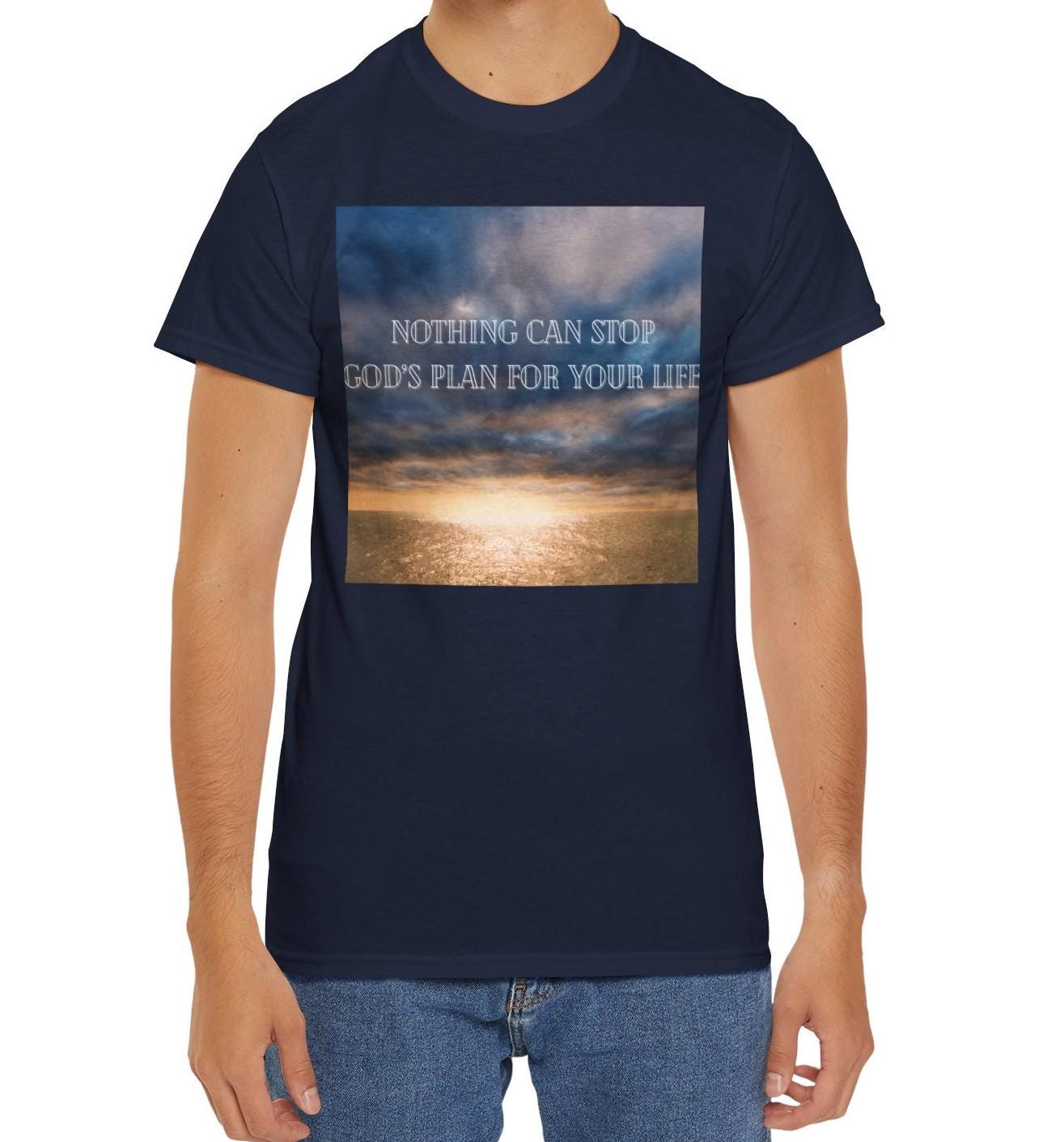 Men's God Has a Plan Cotton Tee