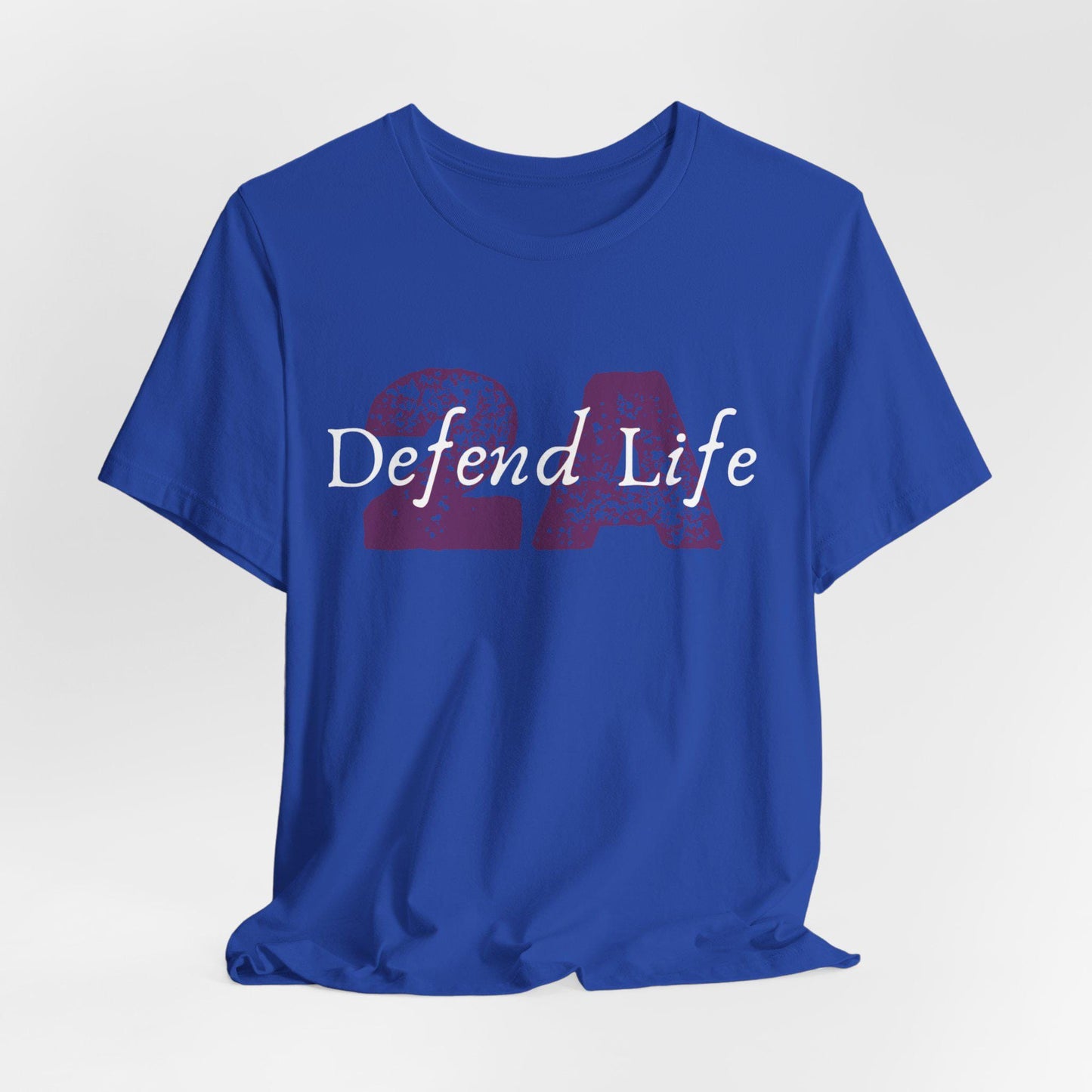 Women's Defend Life 2A Jersey Short Sleeve Tee Sz. S-5XL