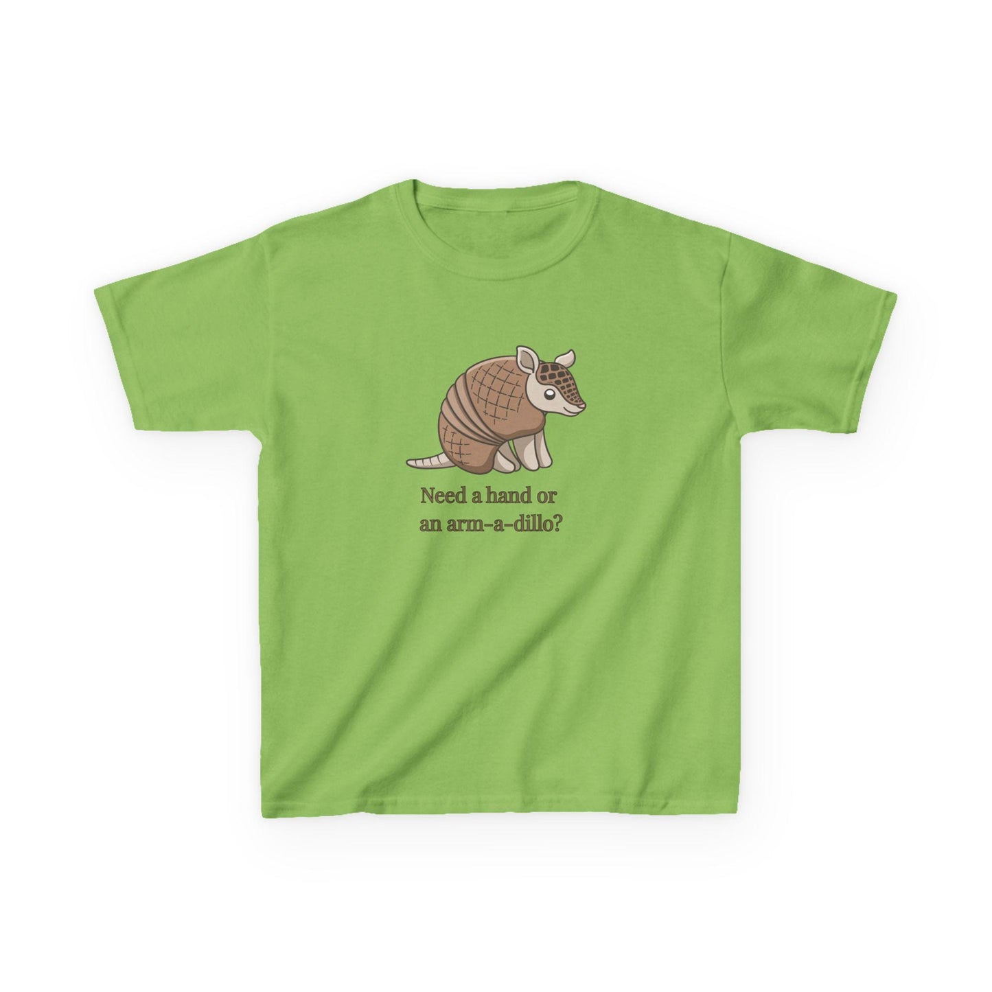 Kids Need a Hand Cute Armadillo Heavy Cotton™ Tee