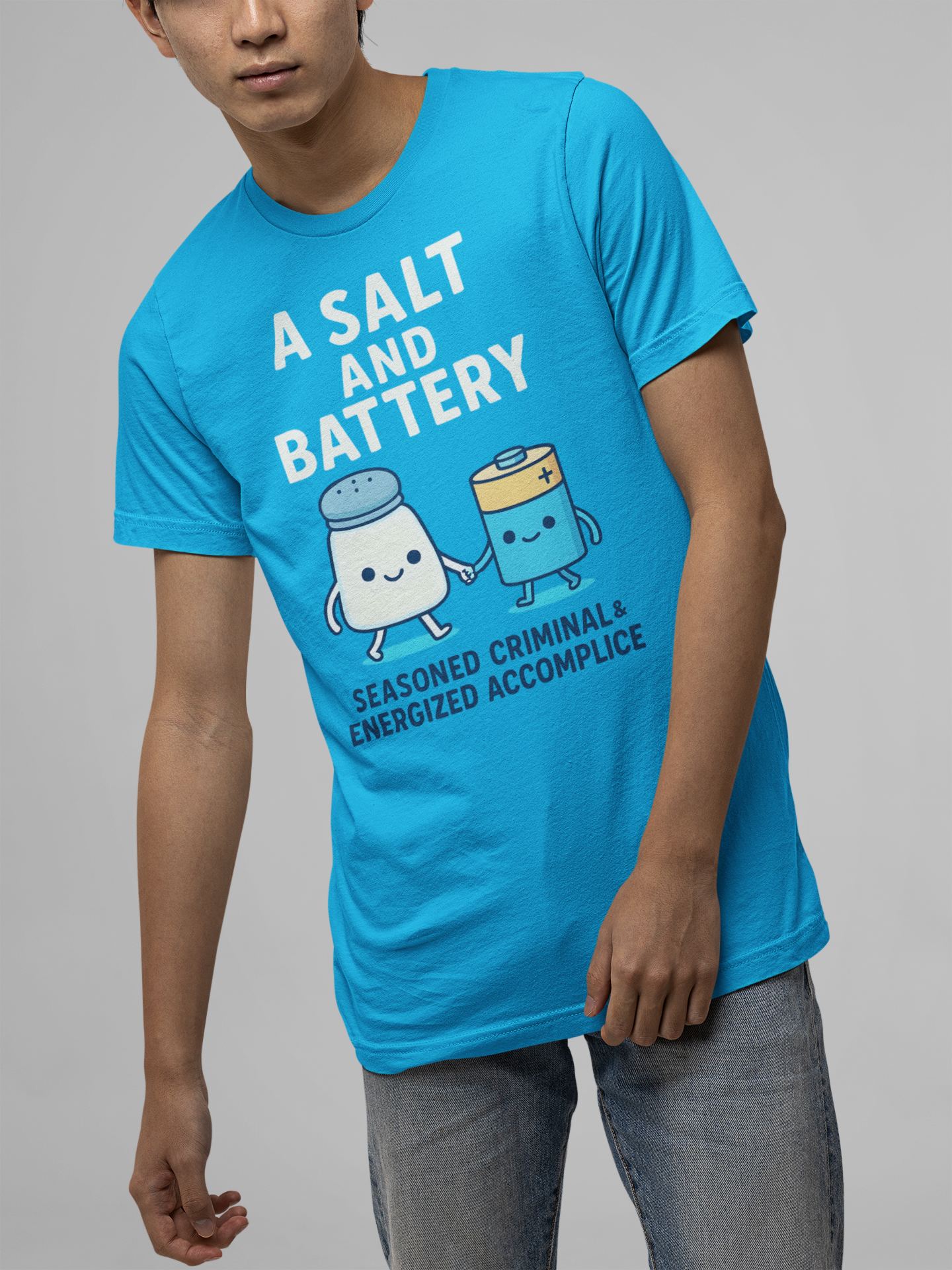 Men's A Salt and Battery Jersey Short Sleeve Tee Sz.S-5XL