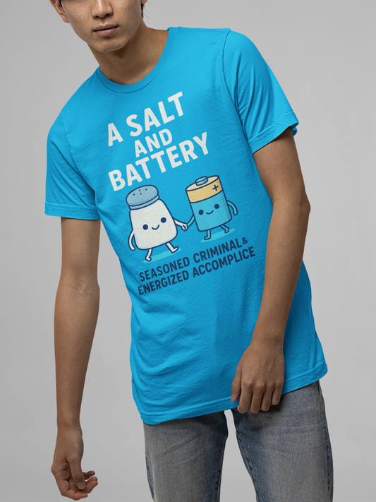 Men's A Salt and Battery Jersey Short Sleeve Tee Sz.S-5XL