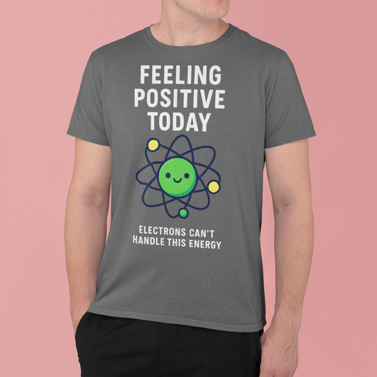 Men's Funny Atom Jersey Short Sleeve Tee Sz. S-5XL