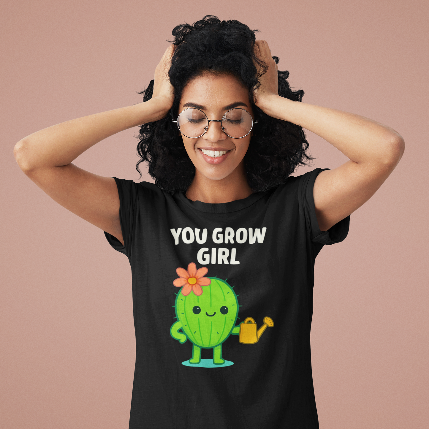 Women's Plant -You Grow Girl Jersey Short Sleeve Tee Sz. S-5XL