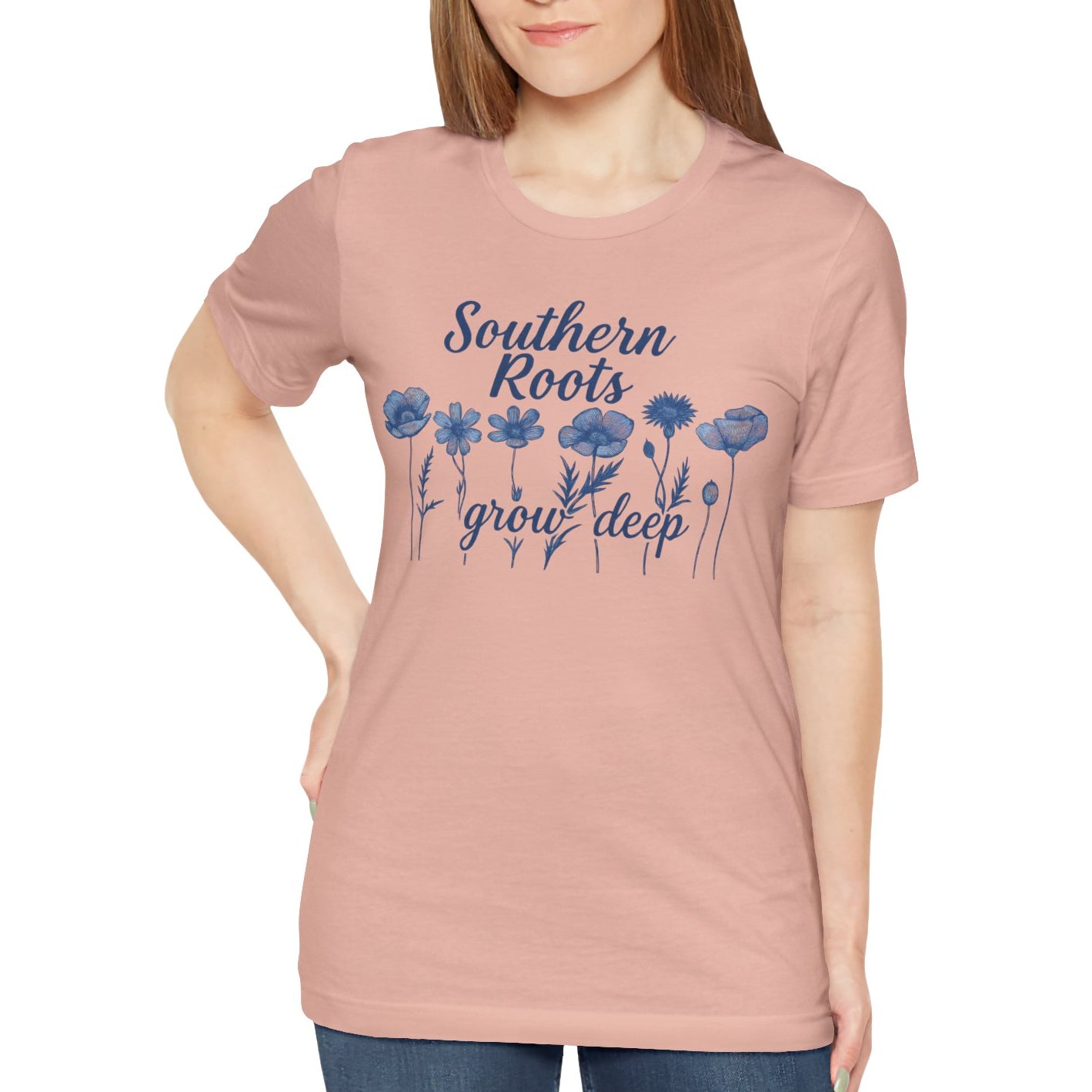 Southern Roots Jersey Short Sleeve Tee Sz. S-5Xl