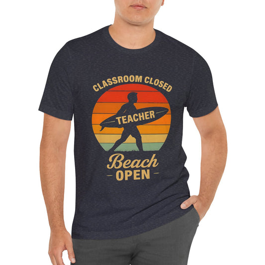Classroom Close Male Teacher Jersey Short Sleeve Tee