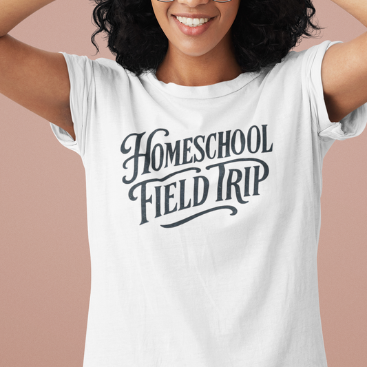 Homeschool Mama Field Trip Jersey Short Sleeve Tee Sz. S-5XL