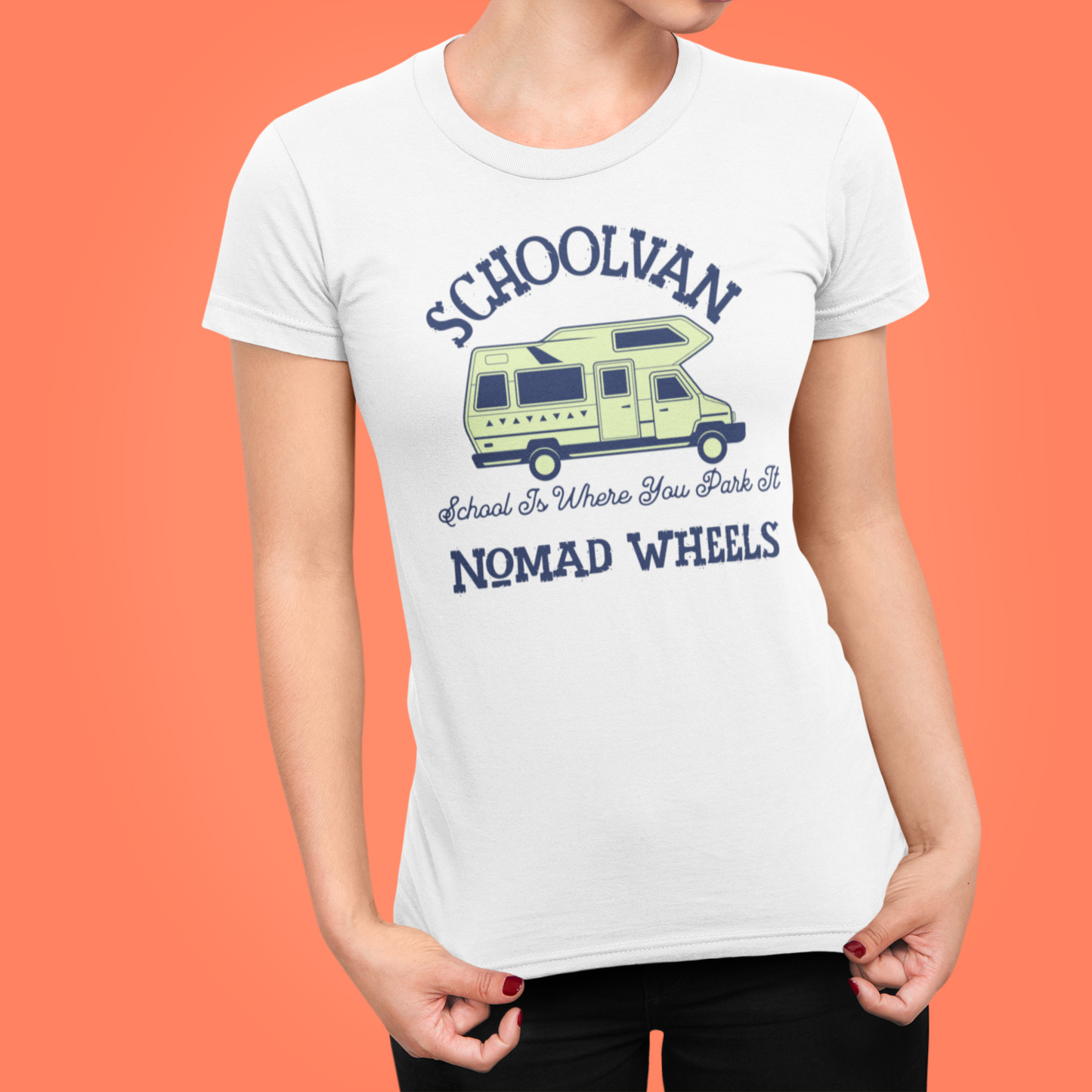SchoolVan Homeschool  Jersey Short Sleeve Tee