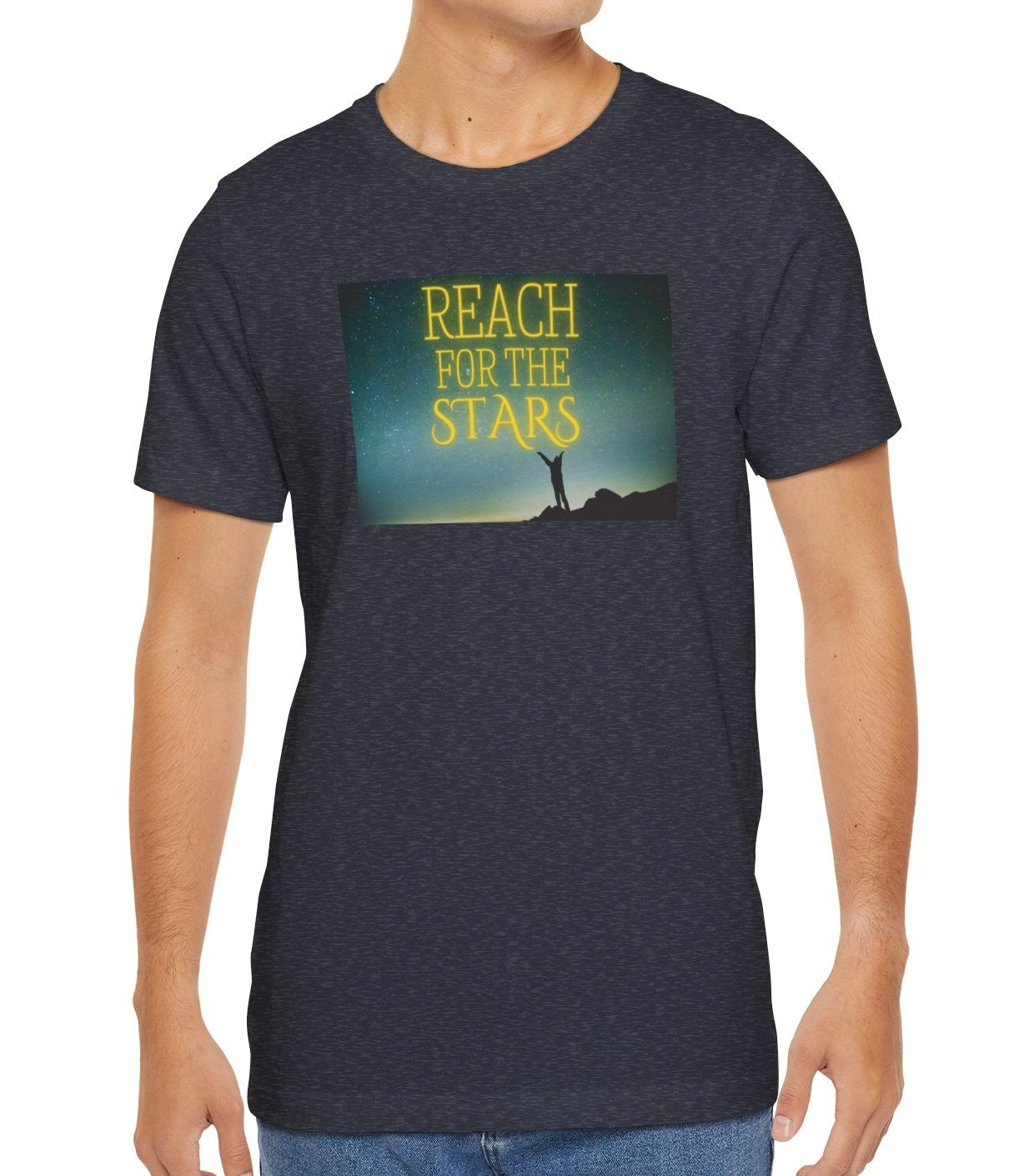 Men's Reach for the Stars Jersey Short Sleeve Tee