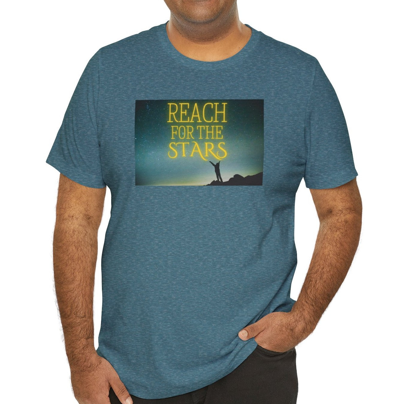 Men's Reach for the Stars Jersey Short Sleeve Tee