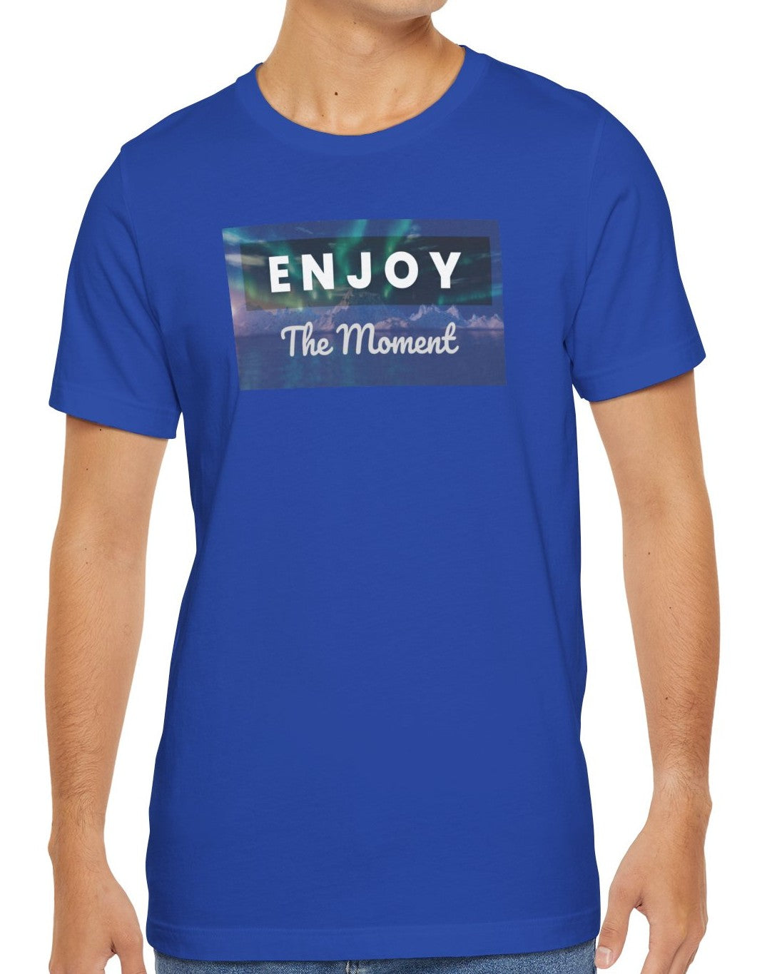 Men's Enjoy The Moment Northern Lights Tee