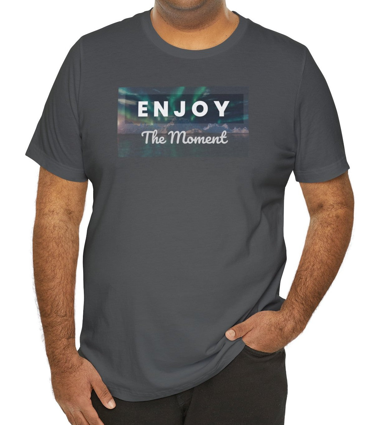 Men's Enjoy The Moment Northern Lights Tee